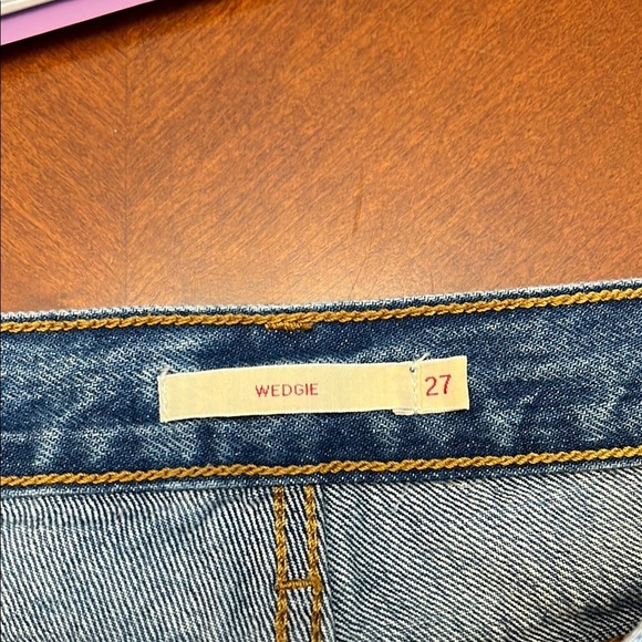 LEVI'S Wedgie Icon Fit High Waist Straight Leg Jeans Size 29 - Picture 10 of 12